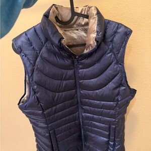 Bernardo Navy Puffer Vest